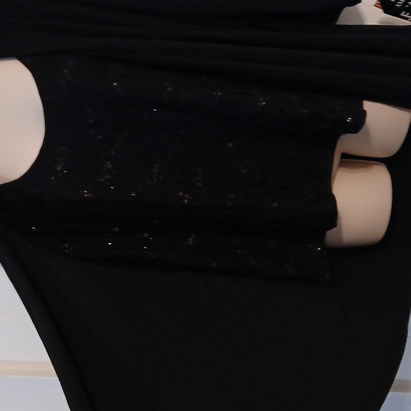 Cardigan with attached Sequin tank top. - Picture 4 of 7